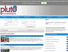 Tablet Screenshot of plutoimmobiliare.it